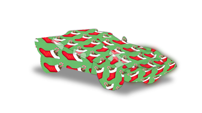 Illustration for article titled Take The Christmas Wrapped-Car Quiz, Why Not?